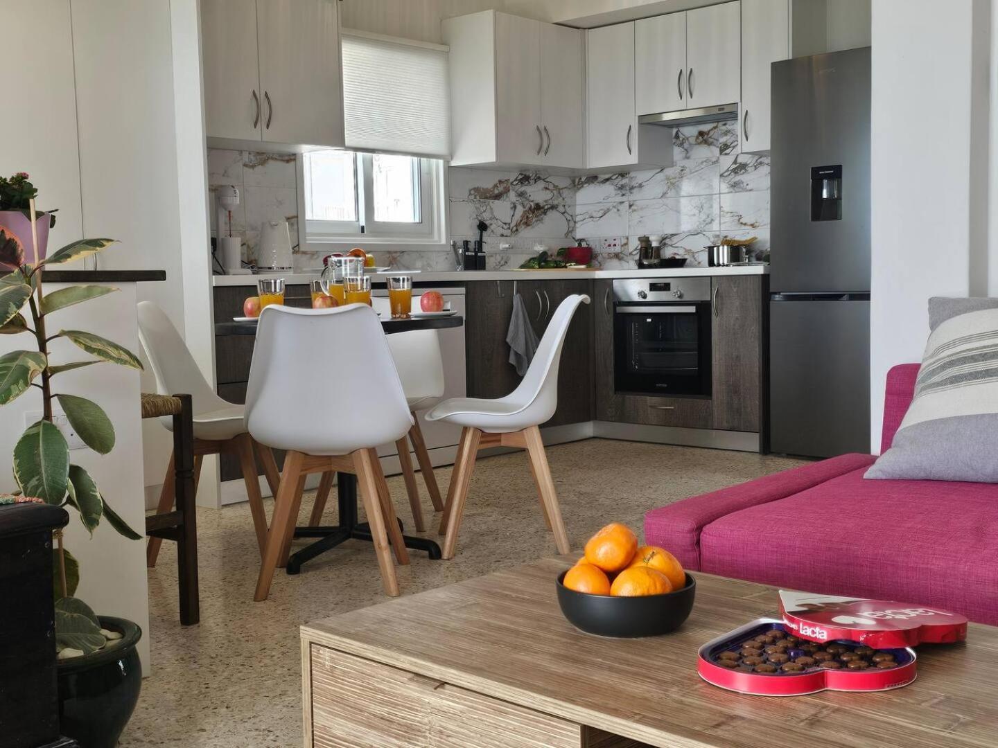 Ammos Beachfront Villa Paradise Larnaca Dış mekan fotoğraf